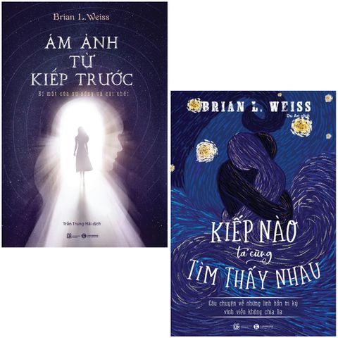  Combo Sách Kiếp Nào Ta Cũng Tìm Thấy Nhau + Ám Ảnh Từ Kiếp Trước Bí Mật Của Sự Sống Và Cái Chết (Bộ 2 Cuốn) 