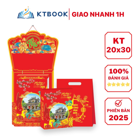 Lịch Tết Ngân Hà Phong cảnh ba miền 2025 Kích Thước 20x30cm Hiện Đại 