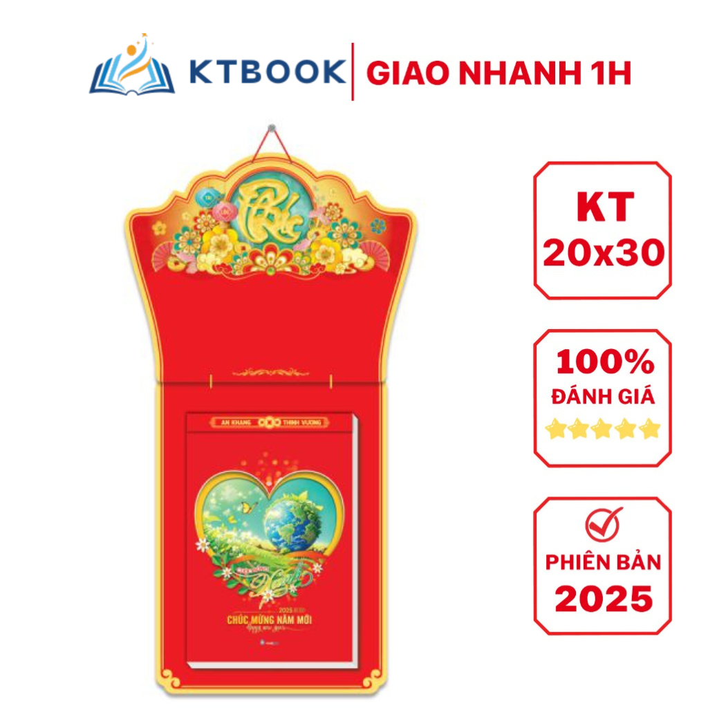  Lịch Bloc 20x30 Cuộc Sống Xanh (HN-11) 