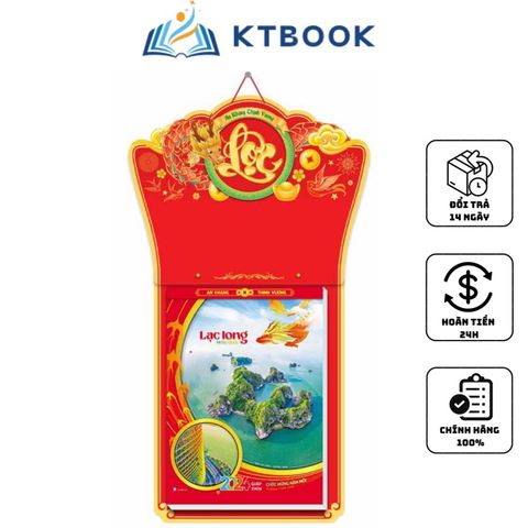  Lịch Bloc 25x35 Lạc Long Hưng Quốc (HN-04) 