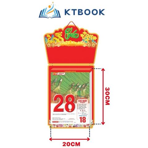  Lịch Bloc Siêu Đại 20x30 Cây Thuốc Và Sức Khoẻ (AH-08) 