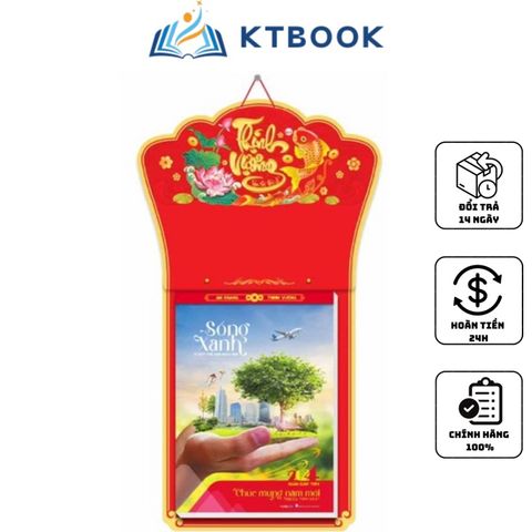  Lịch Bloc 25x35 Sống Xanh (HN-05) 