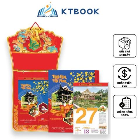  Lịch Bloc Cực Đại 29x41 Tinh Hoa Việt Nam (AH-02) 