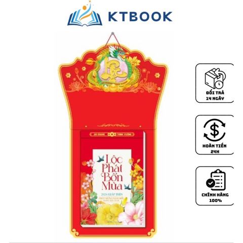  Lịch Bloc 20x30 Lộc Phát Bốn Mùa (HN-11) 