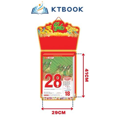  Lịch Bloc Cực Đại 29x41 Tinh Hoa Việt Nam (AH-02) 