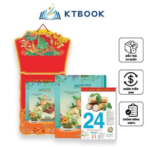  Lịch Bloc Siêu Đại 20x30 Cây Thuốc Và Sức Khoẻ (AH-08) 