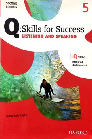  Q Skills for Success (2e) Level 5: Listening & Speaking Student Book with IQ Online 