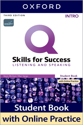  Q: Skills For Success 3E Intro Level: Listening and Speaking Student Book With iQ Online Practice 