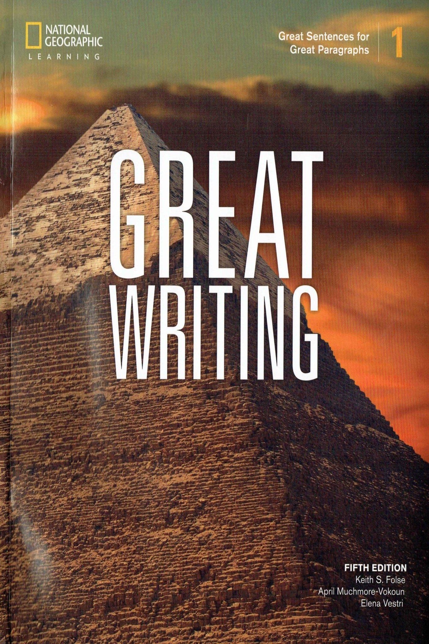Sách giấy - Great Writing (5 Ed) Level 1: Sách giấy và code làm bài tập Spark
