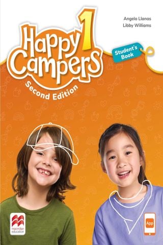  Happy Campers (2 Ed) 1: Sách giấy với sách điện tử và app làm bài tập online 