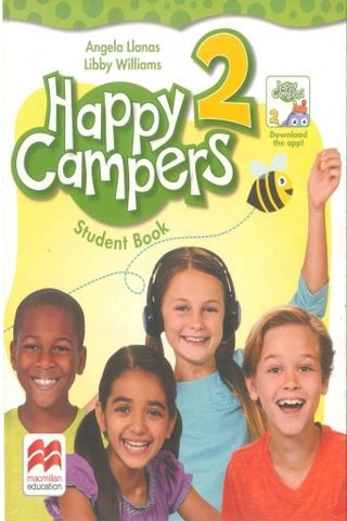  Happy Campers (2 Ed) 2: Sách giấy với sách điện tử và app làm bài tập online 