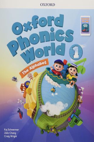  Oxford Phonics World 1: Sách giấy với gói ứng dụng 1 