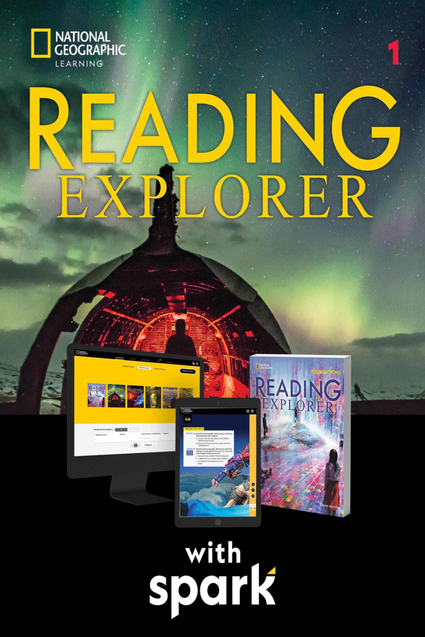 Sách giấy - Reading Explorer (3 Ed) 1: Tài liệu học tiếng Anh kèm
