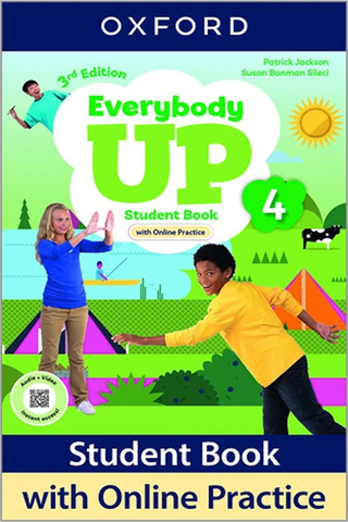  Everybody Up 3E Level 4 - Student Book With Online Practice 