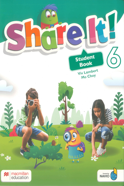 SHARE IT! LEVEL 6 STUDENT BOOK WITH SHAREBOOK AND NAVIO APP – IEC GROUP