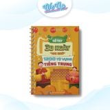  Combo 30 ngày tự học tiếng Trung: Sổ tay tiếng Trung 3 trong 1, Sổ tay 1200 từ vựng tiếng Trung và Sổ tay thành thạo tiếng Trung 