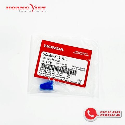 Kẹp ốp yếm trước - HONDA Kep nhựa ốp yếm trước WINNER X (RS150 V3) - 90666K59A11