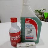 Combo 7( Nước làm mát+dung dịch vệ sinh kim phun+bugi xe AB110,125cc/Lead) 08CLAM9910YV6 -08CMCHIC60PCS -31917KPH901