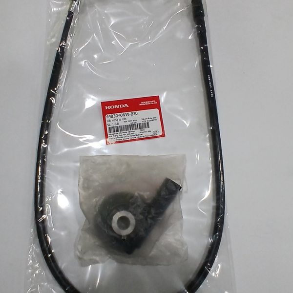 Combo 4 ( Dây đo kilomet + hộp bánh răng tốc độ ) dùng chung cho tất cả xe Fu/Wave/Blade/Rsx - 44800KWW650- 44830KWWB30