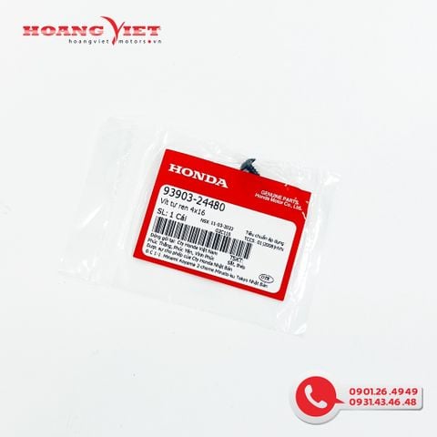 Vít tự ren 4x16 - HONDA Vít tự ren  nhiều dòng xe 4x16 (9390324480) - 9390324480