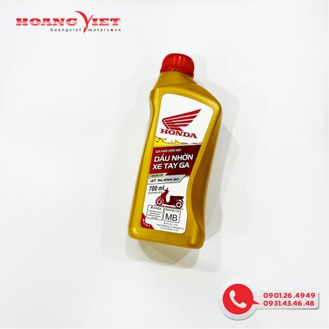 Dầu nhớt SL cho động cơ xe tay ga 0.7L - Các dòng xe ga 110cc - 082322MBK0LV1