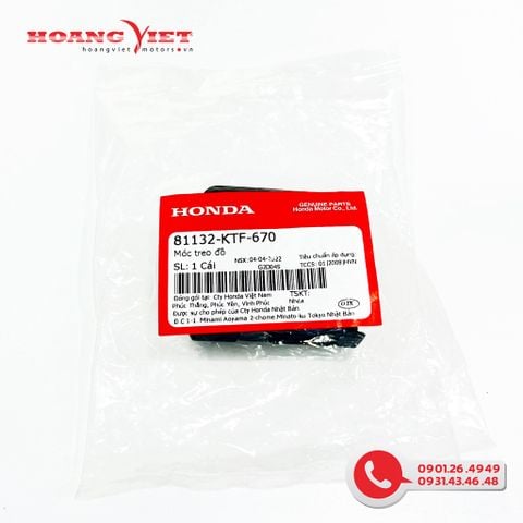 Móc treo đồ - Honda SH / SH MODE / LEAD 125 - 81132KTF670