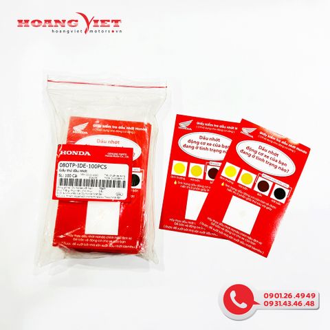 Giấy thử dầu nhớt - HONDA - 08OTPIDE100PCS