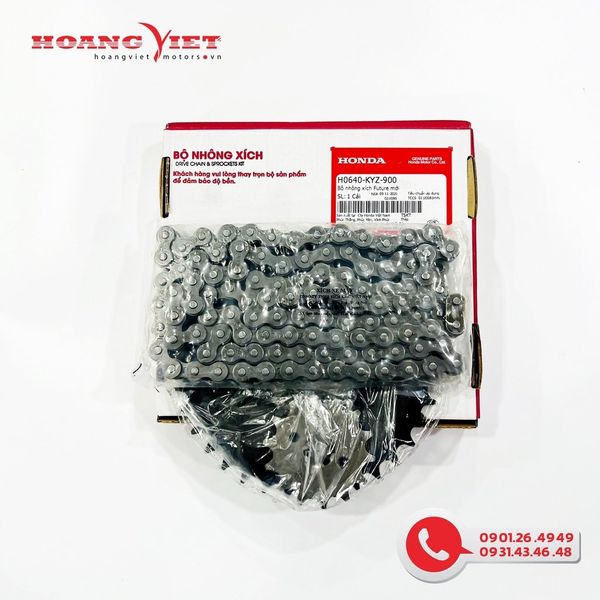 Bộ nhông xích Future mới - Honda FUTURE 125 FI (108 Mắt 7 Ly) - H0640KYZ900
