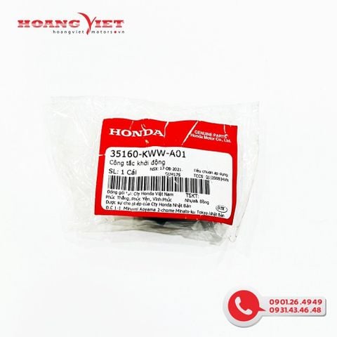 Công tắc khởi động - HONDA AIR BLADE 110 FI / FUTURE X / VISION / WAVE RSX / RS / S110 - 35160KWWA01