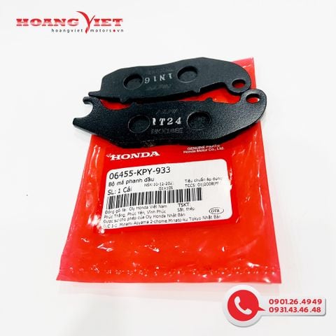 Bộ má phanh dầu trước - Honda FUTURE NEO/ WAVE RS 100  - 06455KPY933