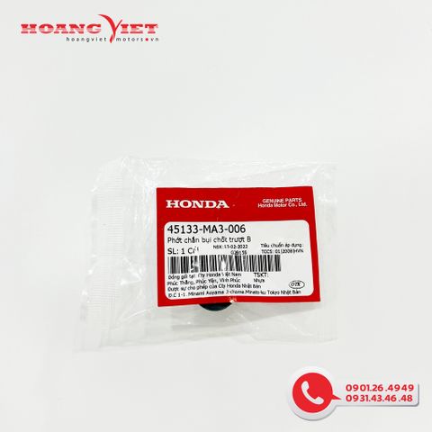 Phớt chắn bụi chốt trượt phanh B - Honda AB/ CLICK/ LEAD/ VISION/ PCX/ WAVE/ FUTURE và nhiều xe khác - 45133MA3006