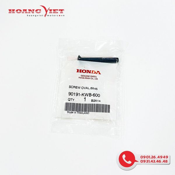 Vít bắt đầu tay lái 6x45 - HONDA Vít bắt đầu tay lái nhiều dòng xe 6x45 - 90191KWB600