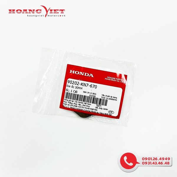 Đai ốc 30MM - HONDA Đai ốc 30mm dùng chung nhiều xe (90202KN7670) - 90202KN7670