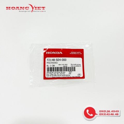 Pin điều khiển chìa khoá smartkey - Honda nhiều dòng xe  - 72148S04000