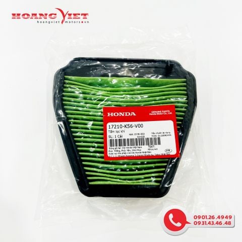 Tấm lọc khí ( lọc gió )  - Honda WINNER X (V1 V2) - 17210K56V00