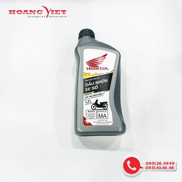Dầu nhớt SL cho động cơ xe số 1.2L - Honda WINNER ( các dòng côn tay ) - 082322MAK9LV1