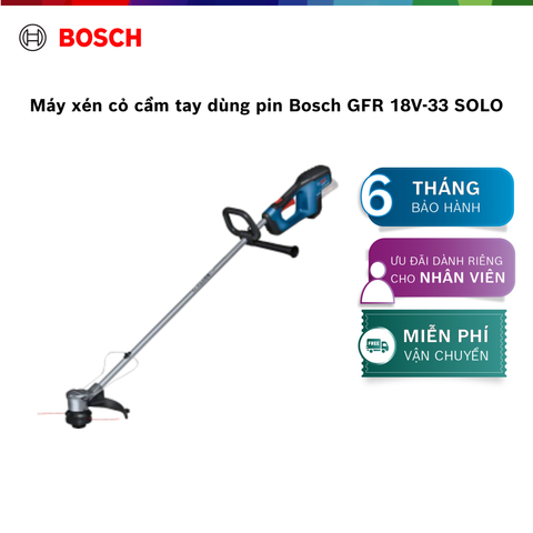 Máy xén cỏ cầm tay dùng pin Bosch GFR 18V-33 SOLO