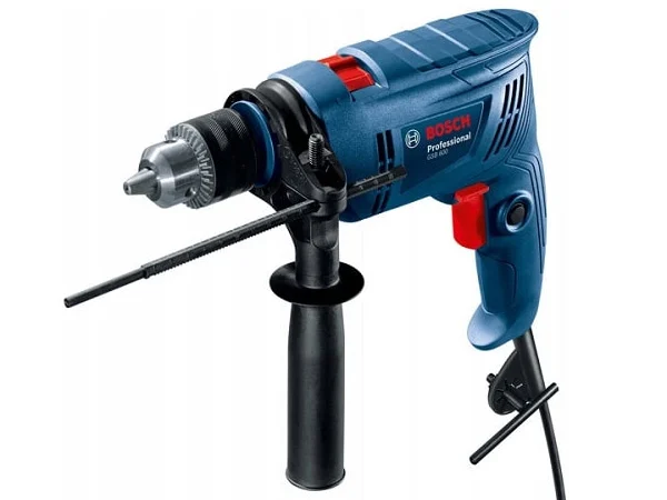 Máy khoan động lực 600W Bosch GSB 600 (bộ set valy 100 món phụ kiện) - 06011A03K1