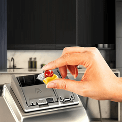 [SẢN PHẨM KHÔNG BÁN LẺ]  Viên rửa chén chanh Finish Quantum 64 viên