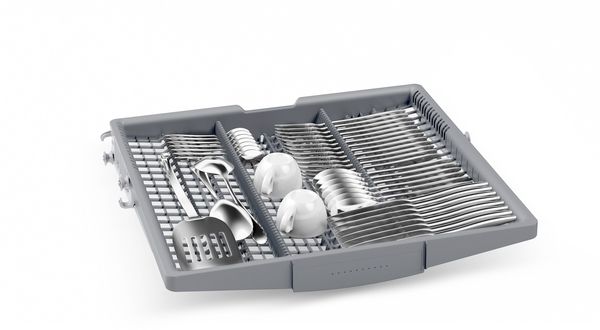 Máy rửa chén độc lập Bosch SMS6ZCI08E Inox, chống vân tay (60 cm) - Series 6