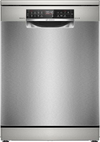 Máy rửa chén độc lập Bosch SMS6ECI93E Inox, chống vân tay (60 cm) - Series 6