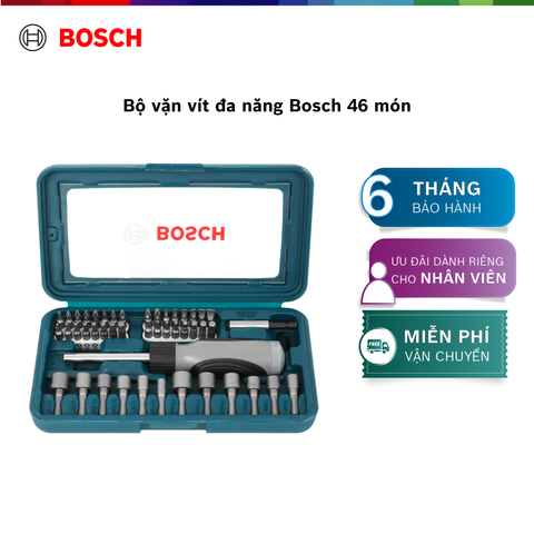 Bộ vặn vít đa năng Bosch 46 món