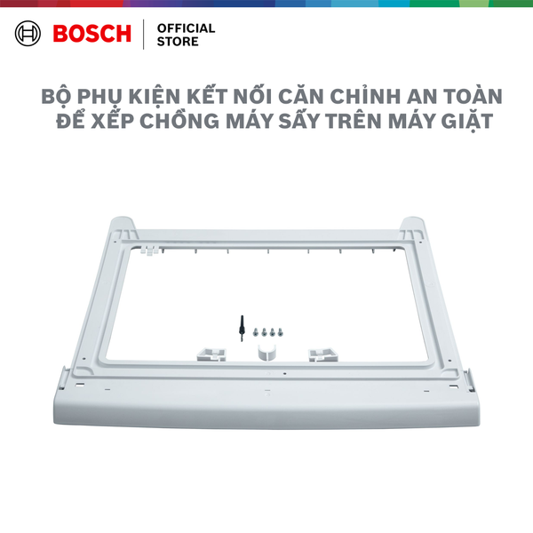 Bộ dụng cụ xếp chồng để căn chỉnh an toàn máy sấy quần áo trên máy giặt