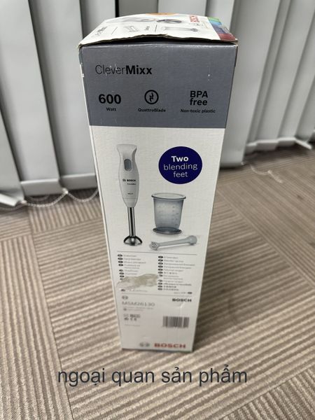 Máy xay sinh tố cầm tay Bosch MSM26130 600W