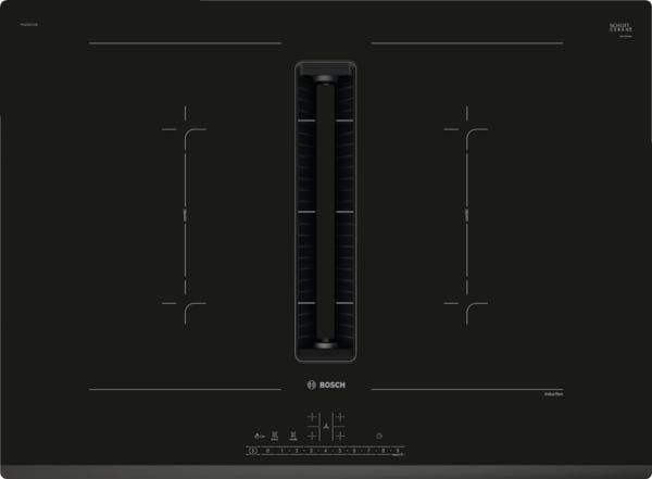 Bếp từ kết hợp hút mùi Bosch PVQ731F15E - Series 6 (70cm) 4 vùng nấu