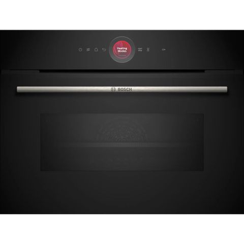 [HÀNG LOẠI B] [NHẬP MÃ HANGB5TR] Lò nướng âm tủ kết hợp chức năng vi sóng Bosch 45L CMG7241B1-B - Series 8 (màu đen)