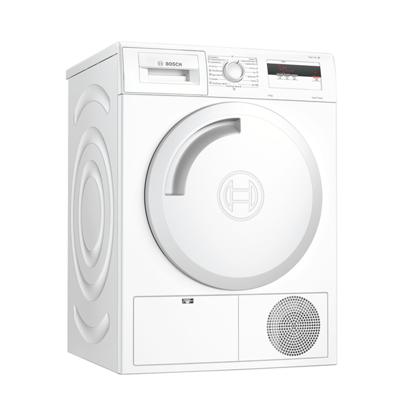 [PRE-ORDER] Máy sấy bơm nhiệt Bosch WTH83008SG 8kg - Series 4