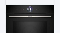 [HÀNG LOẠI B] [NHẬP MÃ HANGB5TR] Lò nướng âm tủ kết hợp chức năng vi sóng Bosch 67L HMG778NB1-B - Series 8 (60cm, màu đen)