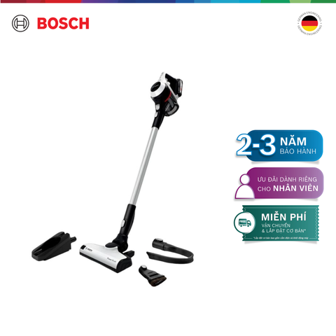 Máy hút bụi không dây Bosch BCS61113 - Series 6 (trắng)