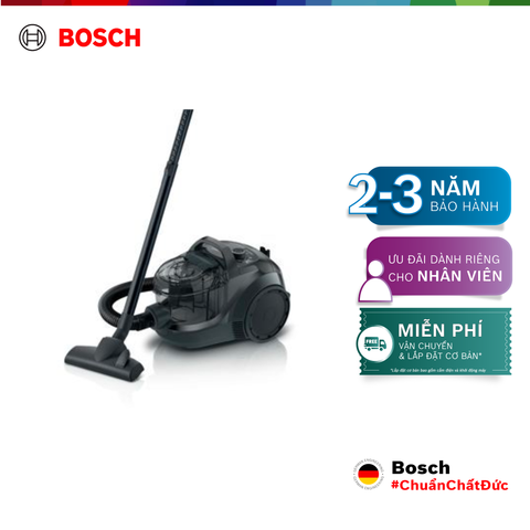 Máy hút bụi có dây Bosch BGS21WX100 - Series 4 2000W